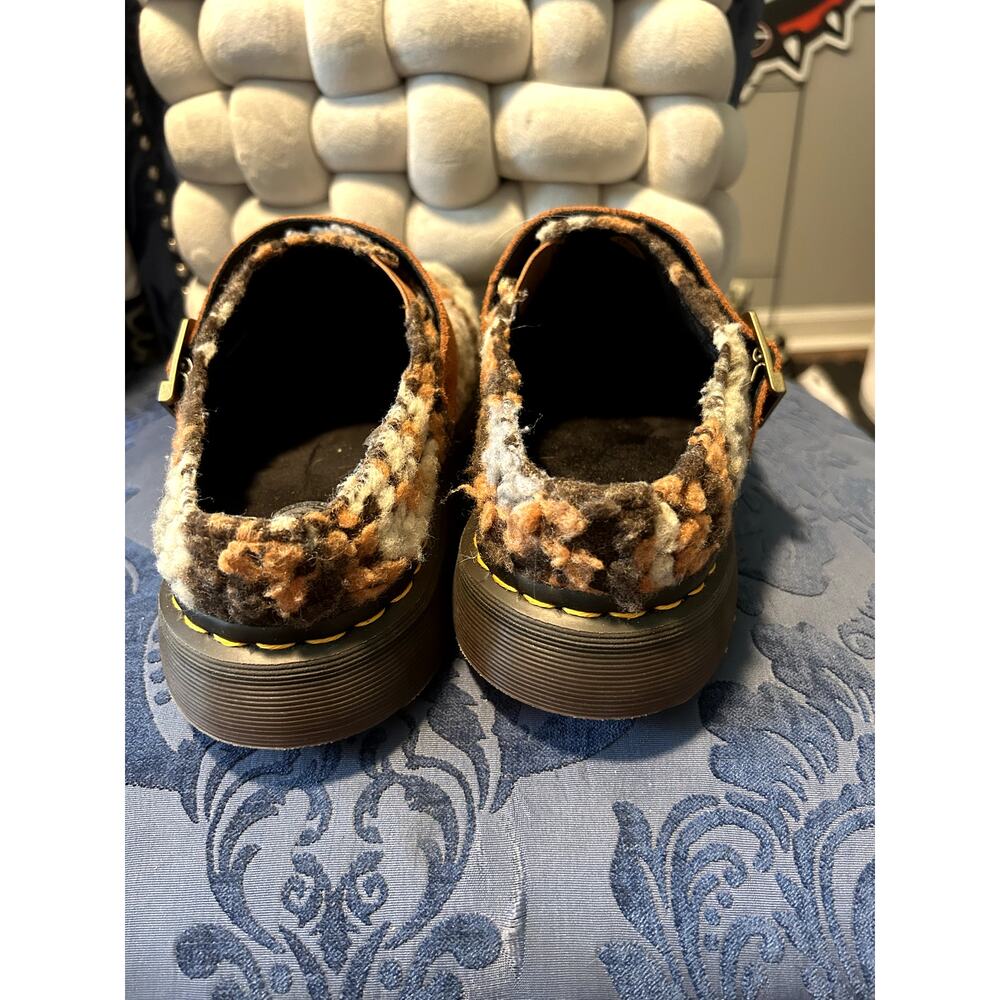 Dr Martens Isham Tan Grey Fabric Mules size 9/EU 41 - Picture 3 of 6